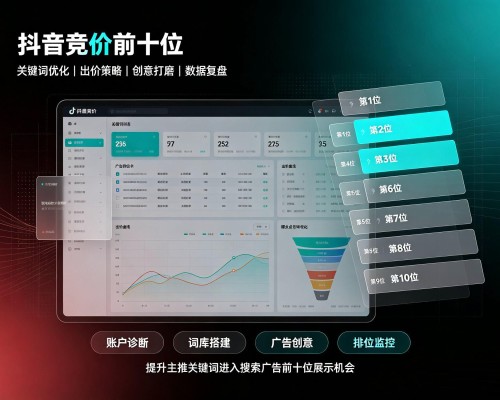 湖州抖音搜索竞价